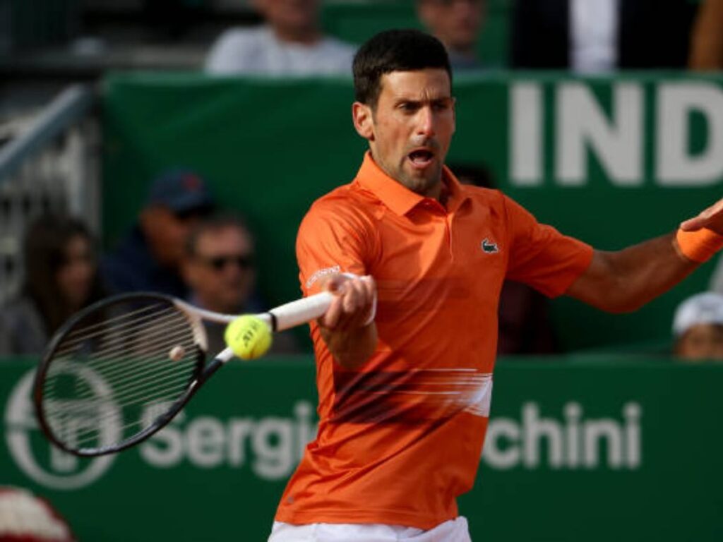 Novak Djokovic at the 2022 Monte Carlo Open