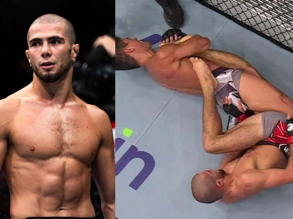 WATCH: Muhammad Mokaev incredible submission with only one functioning leg will drop your jaw