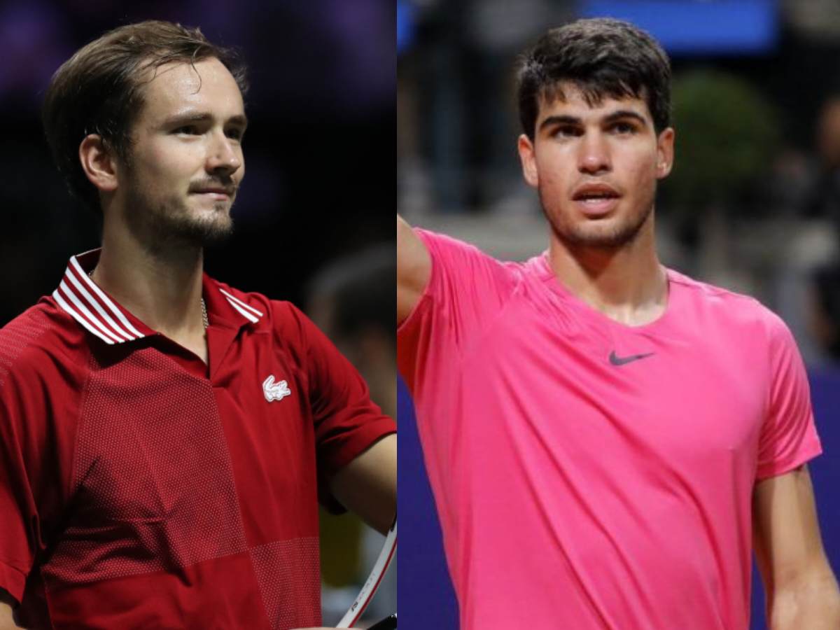 “If this guy is on fire, what can you do?” Daniil Medvedev lauds Carlos Alcaraz, gives his prediction on how many Majors will the Spaniard win