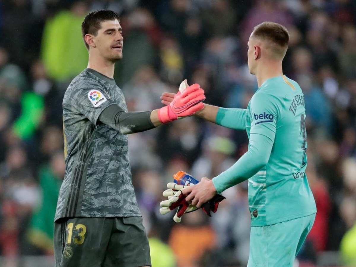 Real Madrid’s Thibaut Courtois credits Ter Stegen for Barcelona’s strong lead in La Liga 2022-23 season