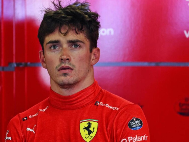Ferrari driver Charles Leclerc