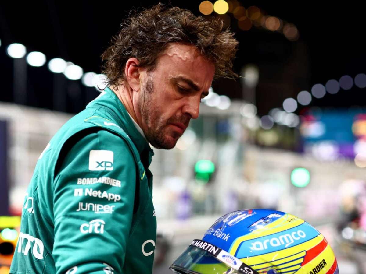 Why did Fernando Alonso get a 10-second penalty after finishing on podium at Saudi Arabian GP?
