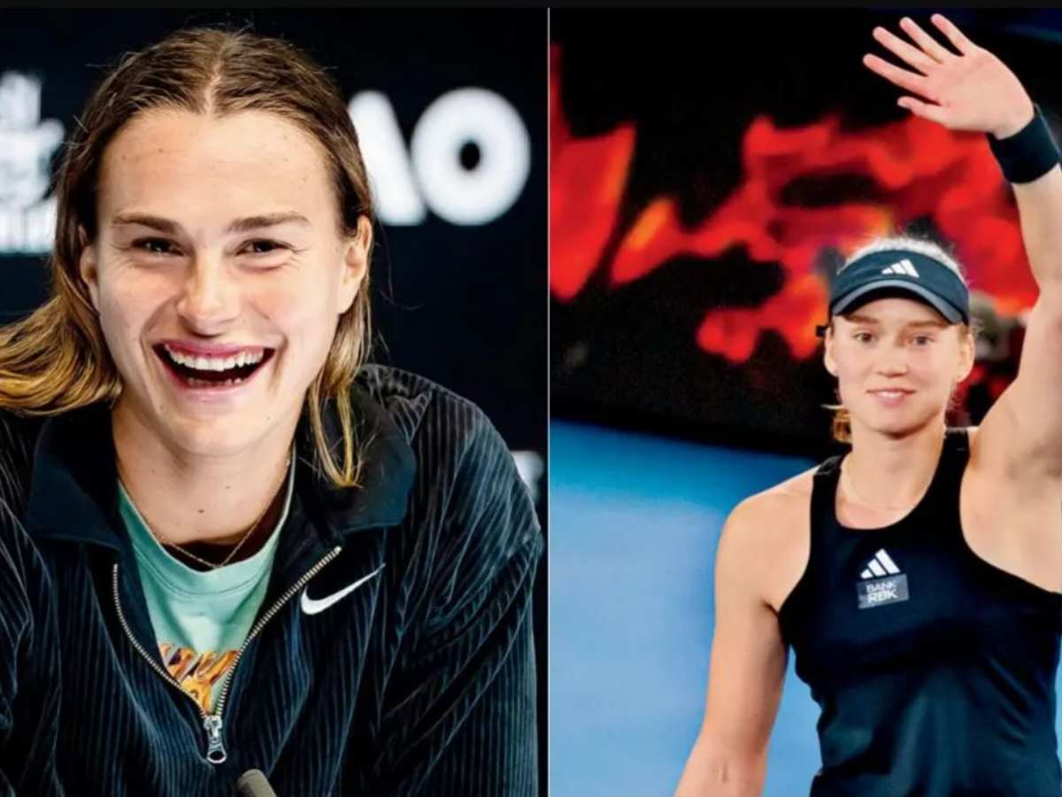 WATCH: Aryna Sabalenka’s funny face and cheeky reply to Elena Rybakina has the audience bursting into laughter