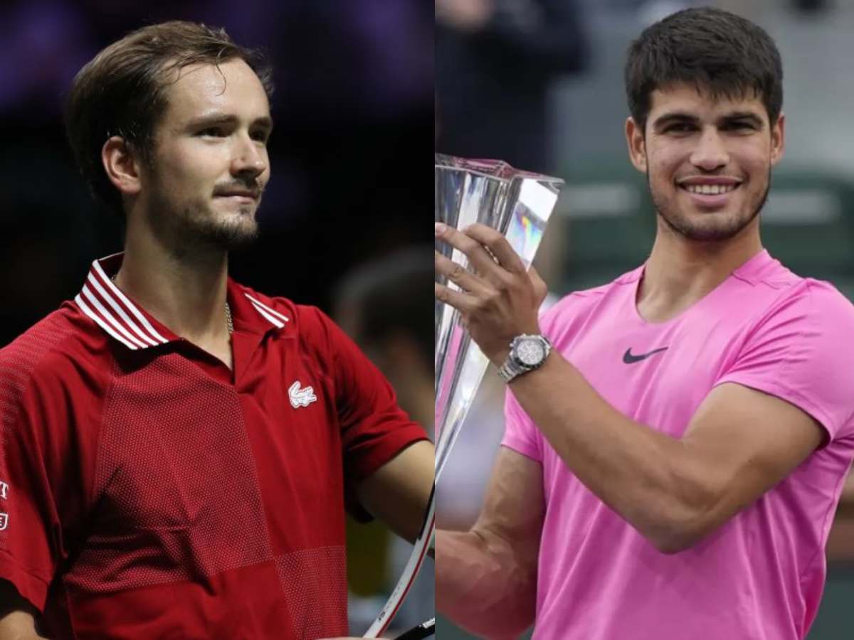 “It’s not easy to play him,” Daniil Medvedev admits Carlos Alcaraz didn’t allow him to perform at his best during the Indian Wells finals