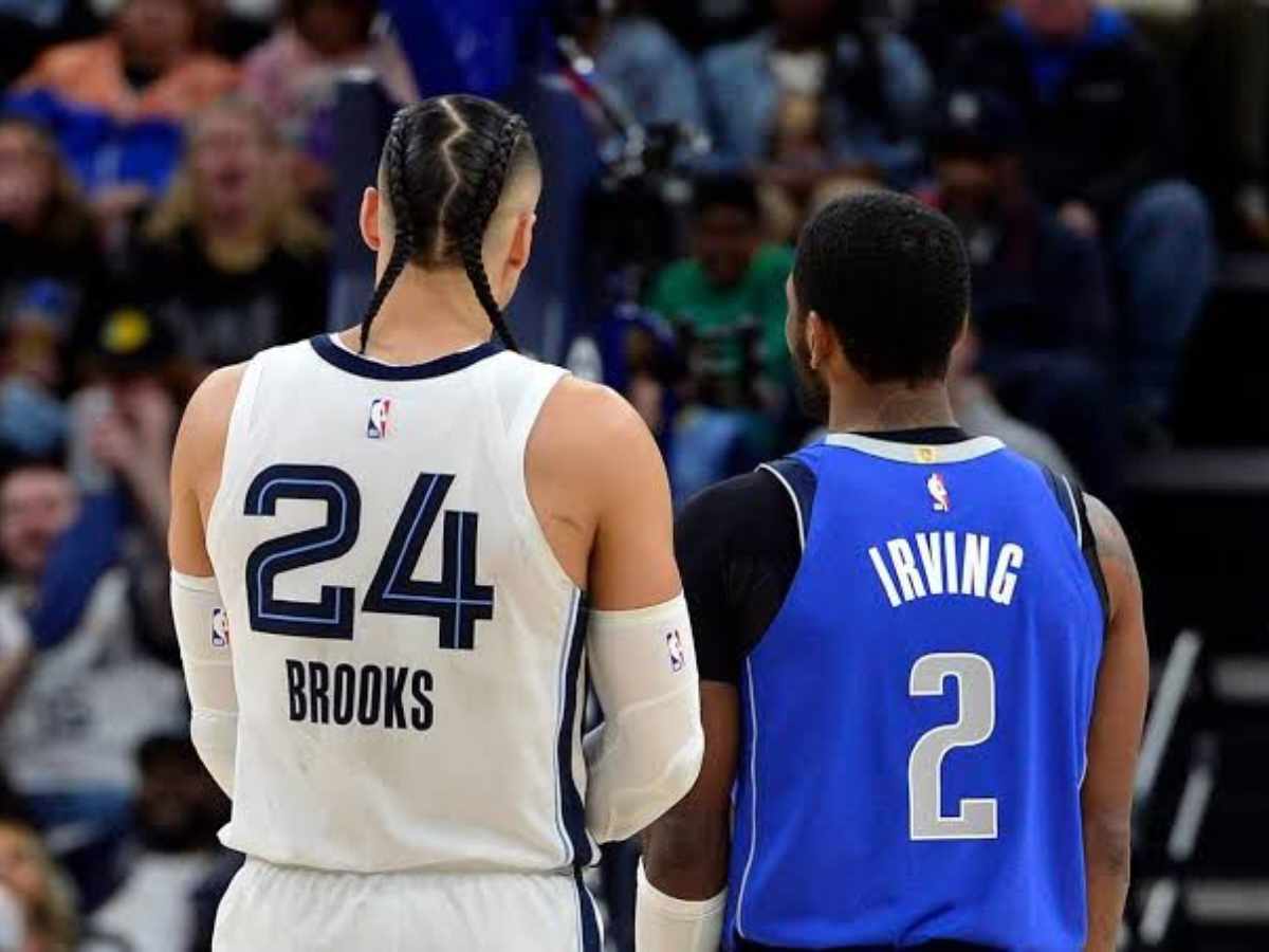 “Mid range God” – Dillion Brooks heaps praise on Kyrie Irving following the Memphis Grizzlies win over the Dallas Mavericks