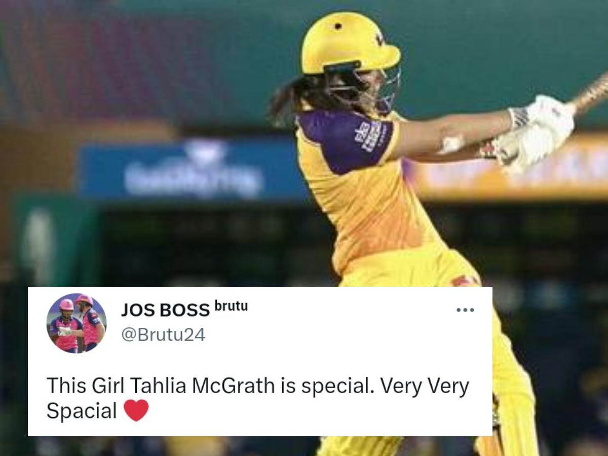 “Stepping up when needed!”- Twitter reacts to Tahlia McGrath’s knock who again becomes UP Warriorz’s savior vs Delhi Capitals