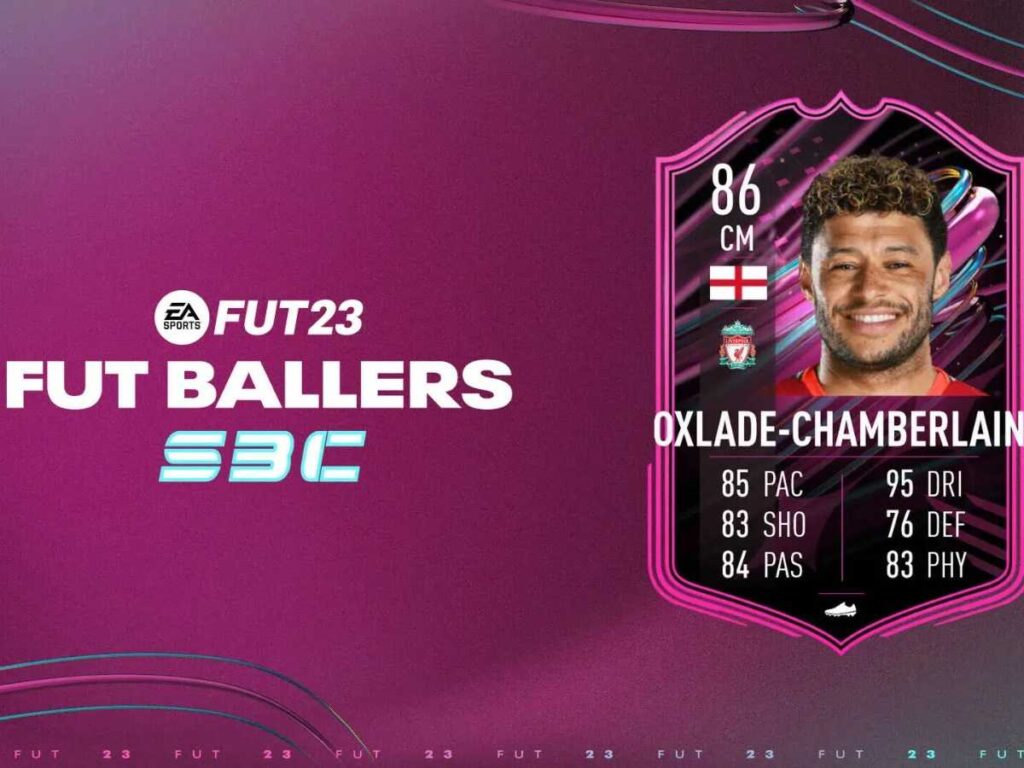 FIFA 23: How to complete the Alex Oxlade-Chamberlain FUT Ballers SBC