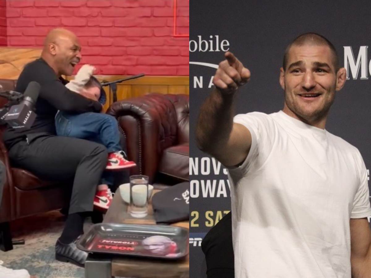 <strong>“People with down syndrome dating” – Fans disgusted by Sean Strickland’s vile joke on Hasbulla – Mike Tyson viral clip</strong>