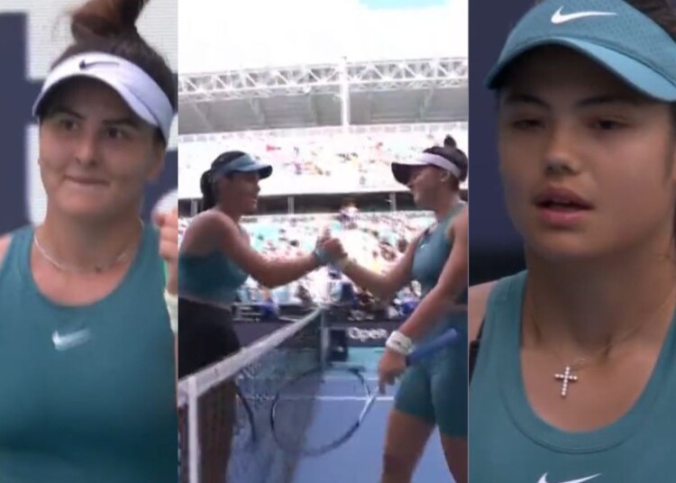 Bianca Andreescu and Emma Raducanu