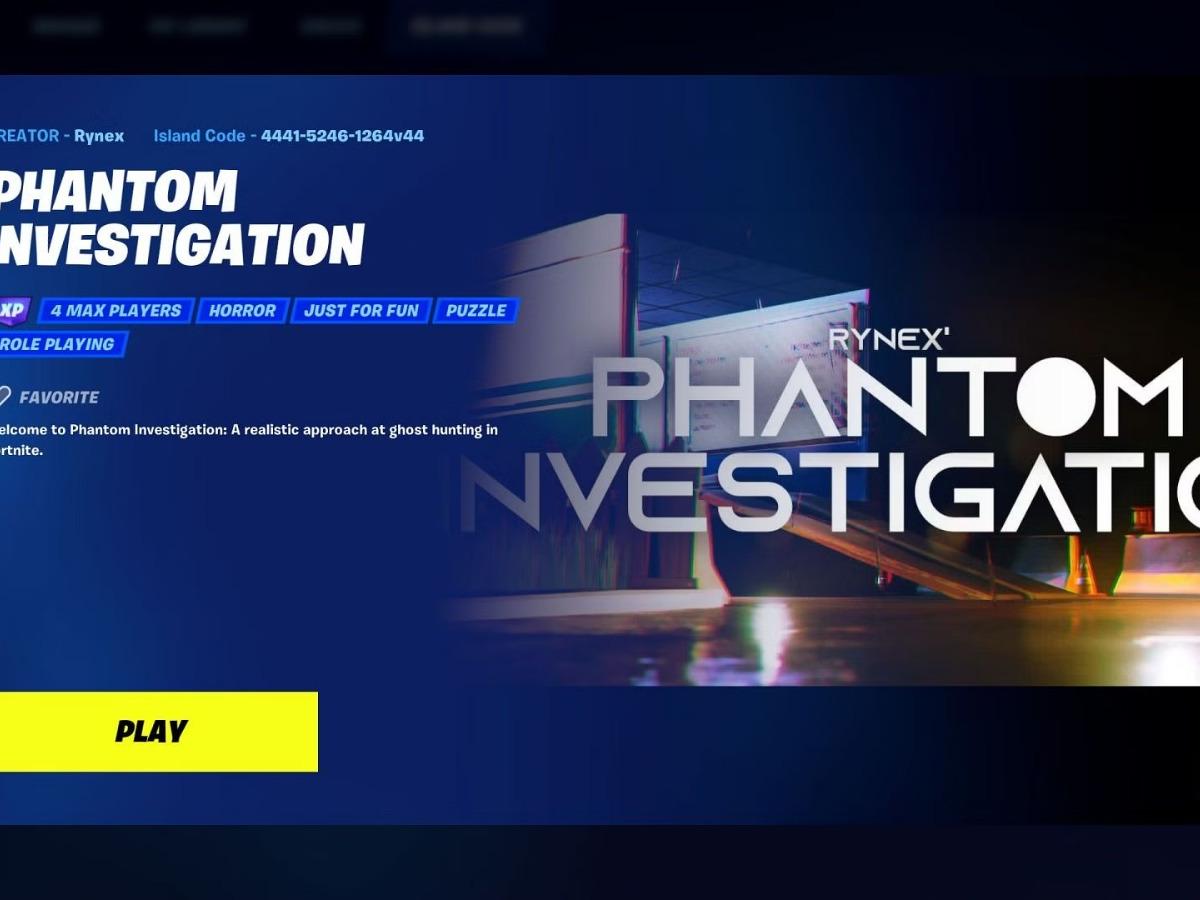 How to Play Fortnite Phantom Investigation in Creative with code