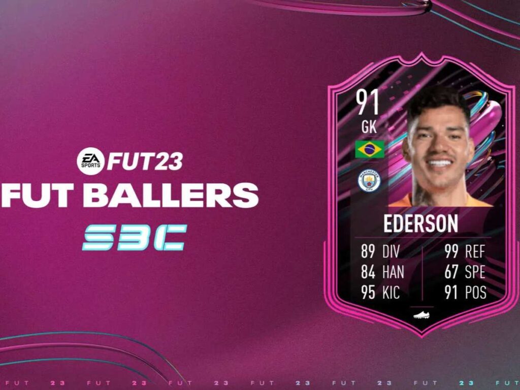 FIFA 23: How to complete the FUT Ballers Ederson SBC