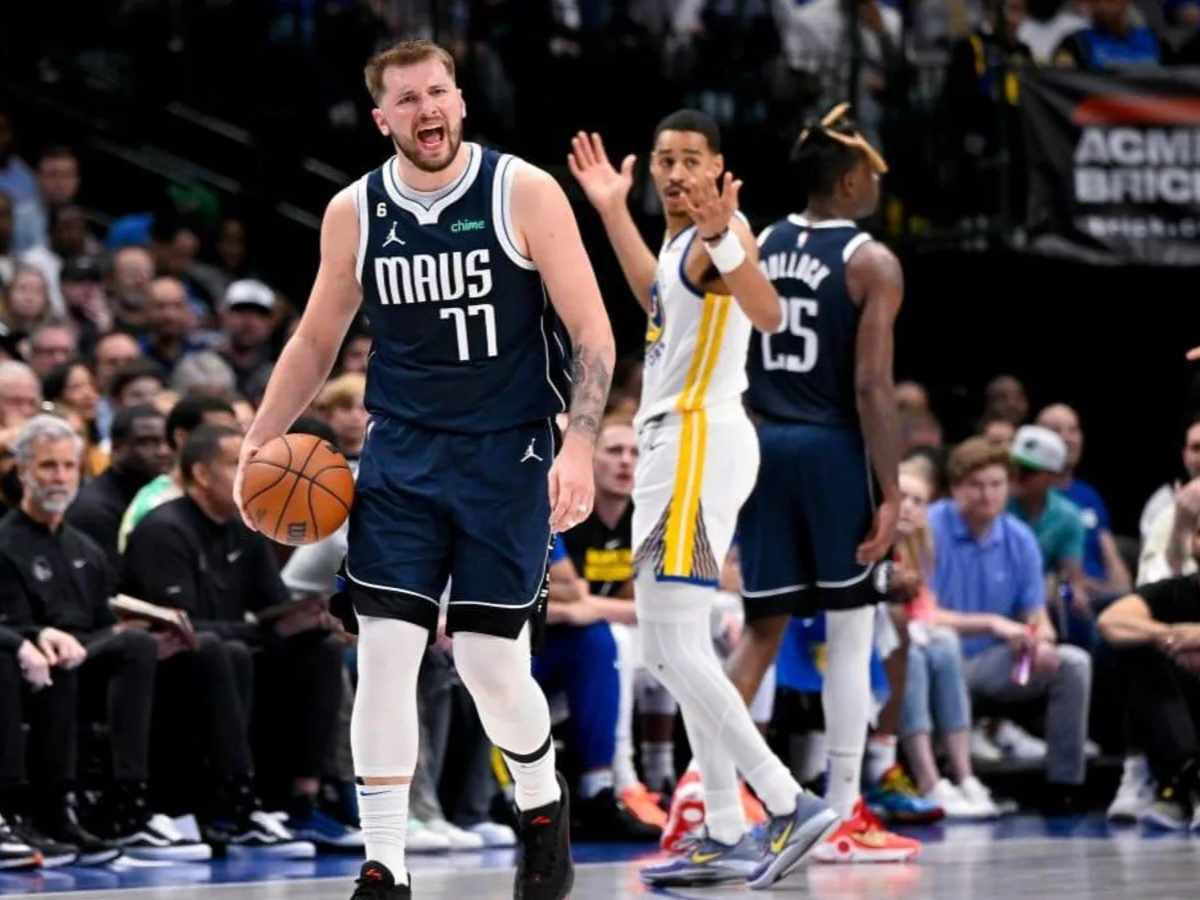 Luka Doncic levied with a hefty fine of $35000 for his ‘inappropriate’ hand gesture towards the referees during the Warriors game