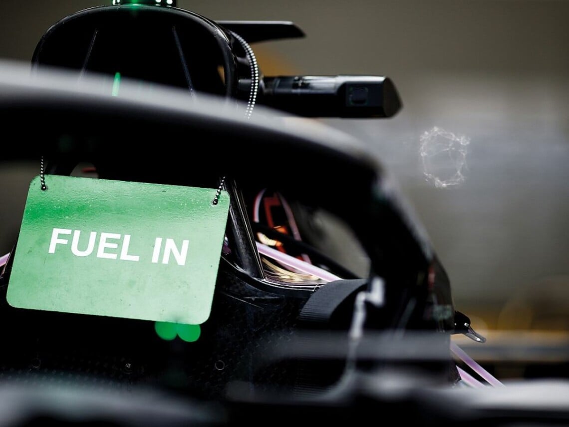 What is fuel freezing in Formula 1?