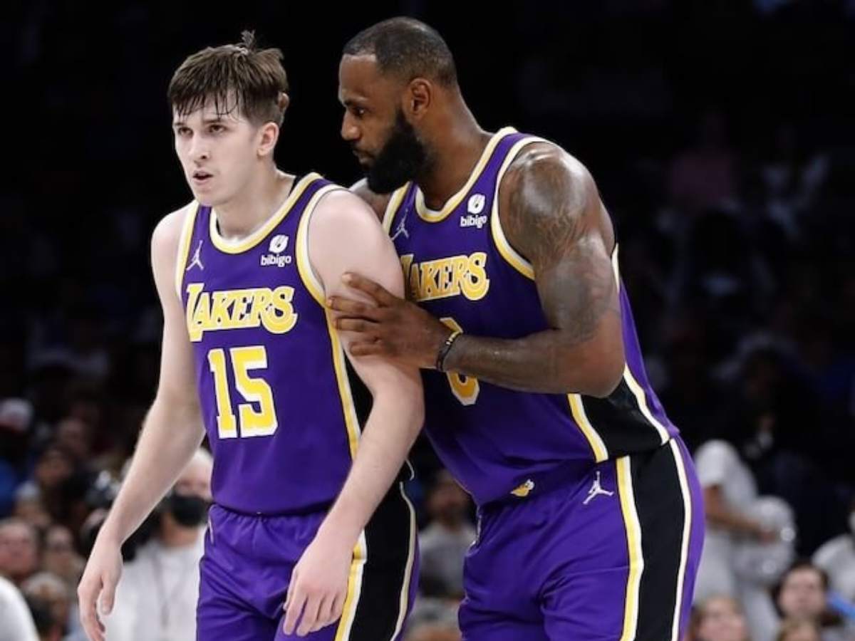 “He’s actually low maintenance!” Austin Reaves DISCLOSES the ‘rookie’ duties LeBron James made him do over the last few weeks