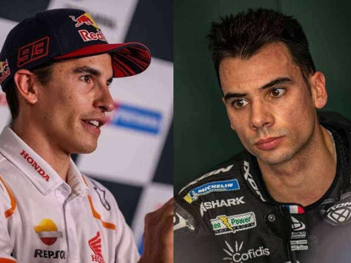 “We’ve had enough of this fu*king prick” – Fans lose their minds over Marc Marquez crashing into home hero Miguel Olivera in a horrible accident