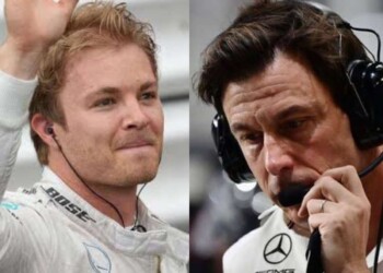 Nico Rosberg and Lewis Hamilton