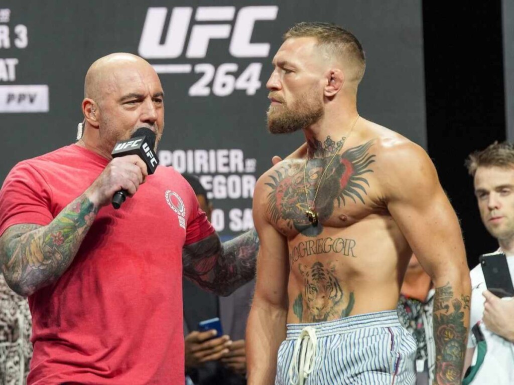 Joe Rogan and Conor McGregor