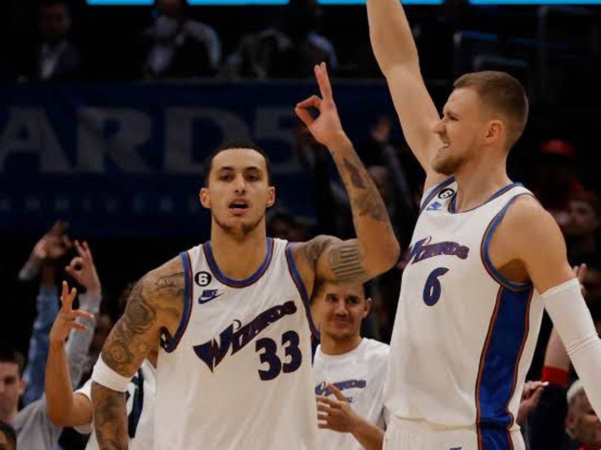 “They’re gonna be mid forever” – NBA fans convinced Wizards making HUGE mistake handing Kristaps Porzingis and Kyle Kuzma massive contract extensions