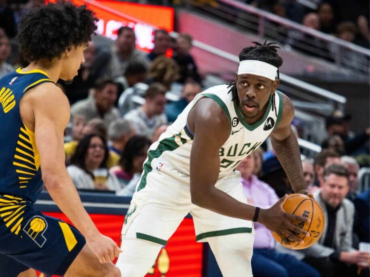 “When I woke up” – Jrue Holiday had the most SAVAGE answer for reporter after career-high 51-point outing