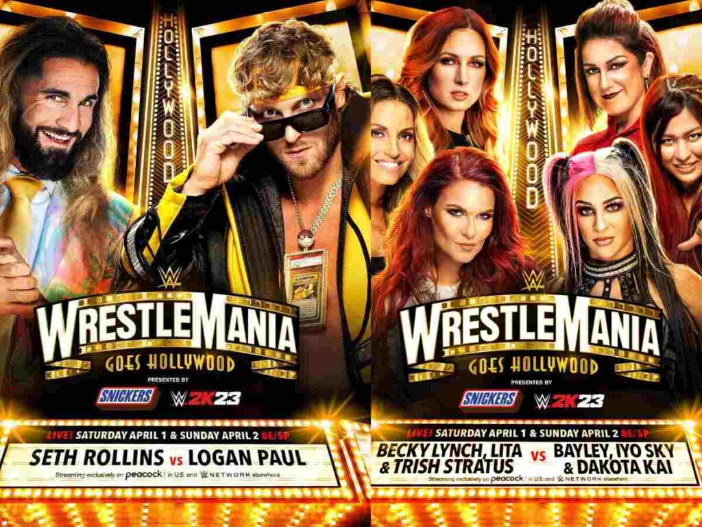 Seth Rollins Becky Lynch WrestleMania