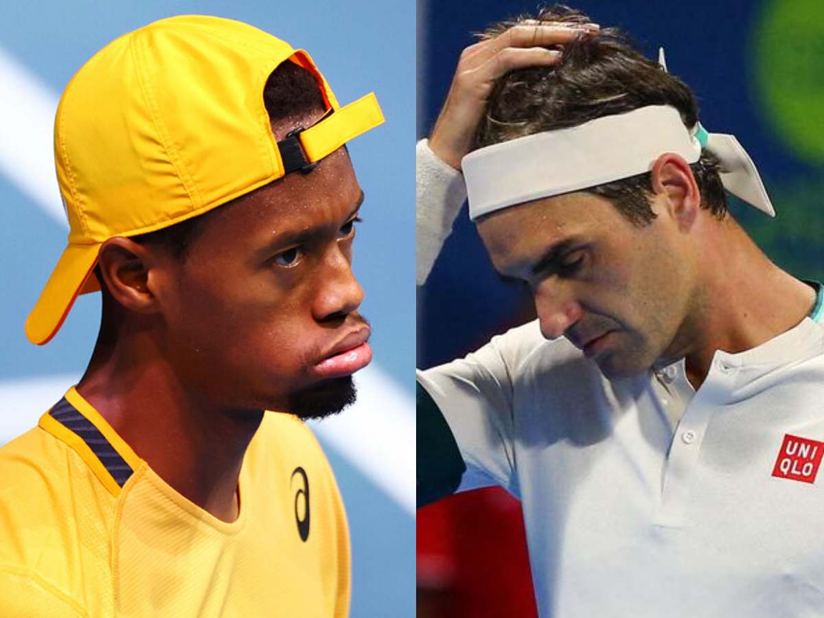 Christopher Eubanks blames Roger Federer for his misery claiming opponents have found out his weak spot