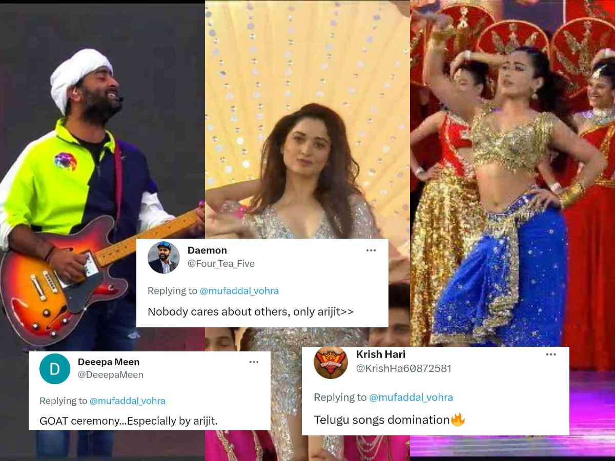 “Arijit the GOAT!”- Twitter goes berserk after Arijit Singh, Tamannah Bhatia, and Rashmika Mandanna light up IPL 2023 opening ceremony