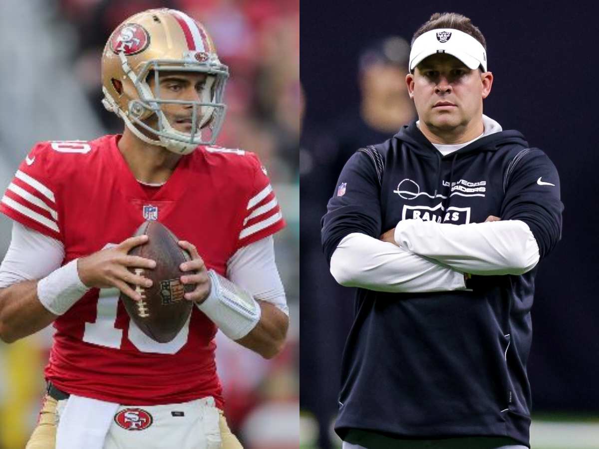 “Patriot way in Vegas” – NFL Twitter reacts to the Raiders reuniting HC Josh McDaniels with the former Patriots QB Jimmy Garoppolo on a 3-year deal