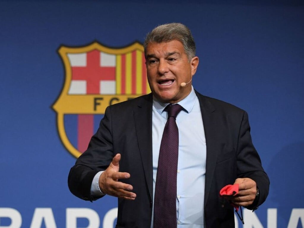 Barcelona President Joan Laporta