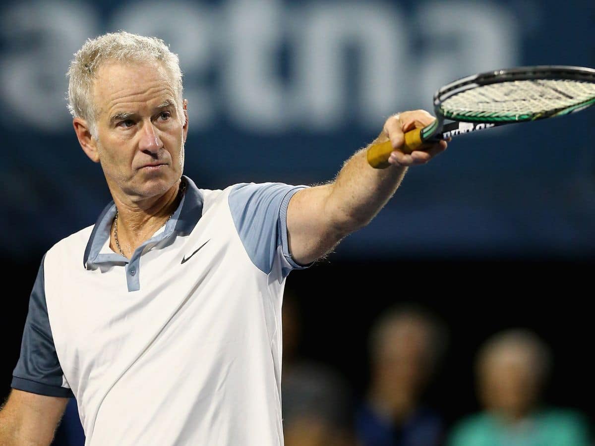 “You can’t run me around,” John McEnroe dons his ‘Bad boy’ hat as he trash-talks Andre Agassi ahead of their Pickleball match