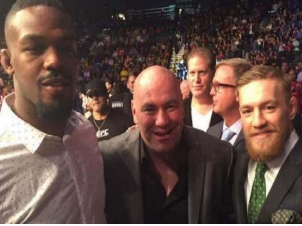 Jon Jones and Conor McGregor UFC