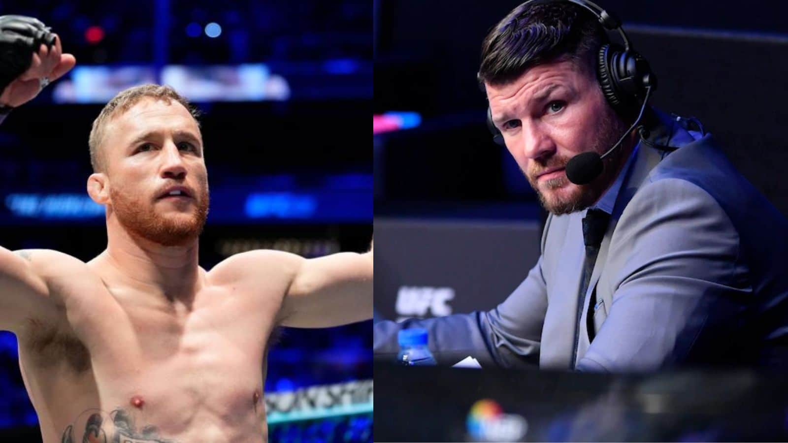 <strong>“Shouldn’t be nowhere near the microphone,” Justin Gaethje slams ‘biased’ Michael Bisping for commentary during Leon Edwards vs Kamaru Usman trilogy</strong>