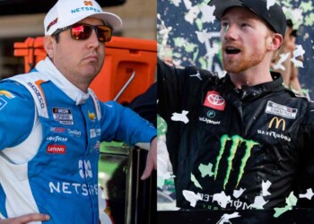 Kyle Busch and Tyler Rddick