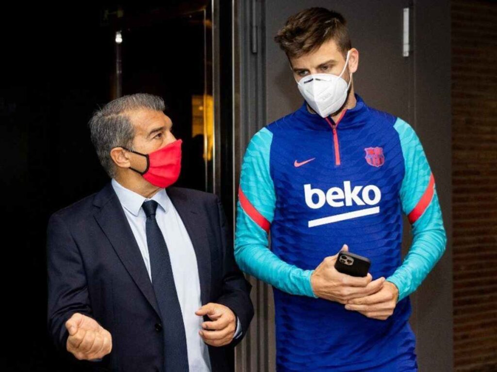 Laporta and pique