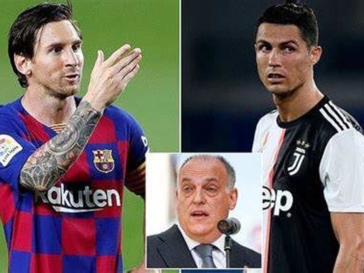 “I want him to be in Barcelona,” La Liga Chief Javier Tebas picks Lionel Messi over Cristiano Ronaldo in GOAT debate