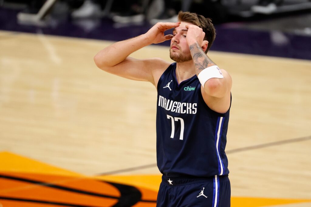 Luka Doncic upset