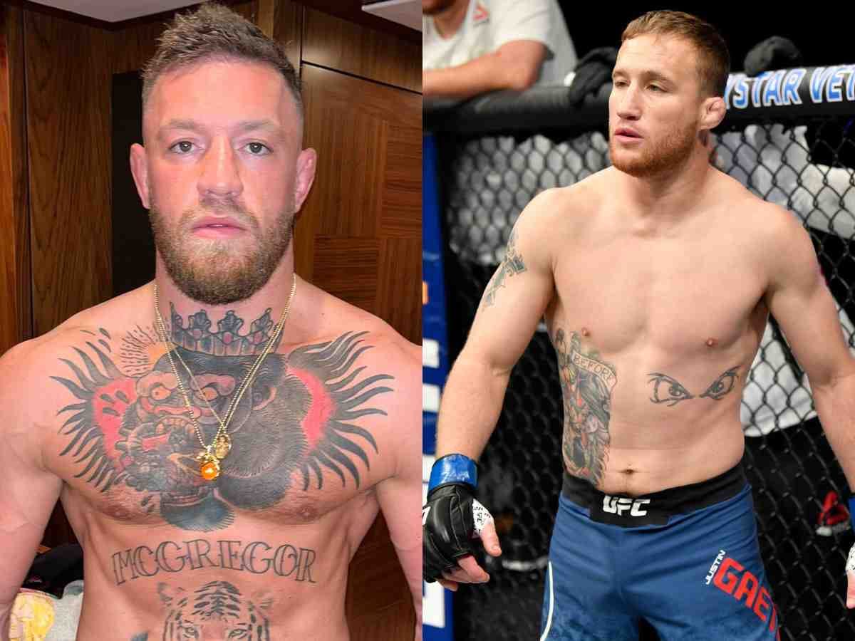 “Yet he will quit and retire” – Conor McGregor points out irony in ‘braindead’ Justin Gaethje’s comments on superstar’s title shot