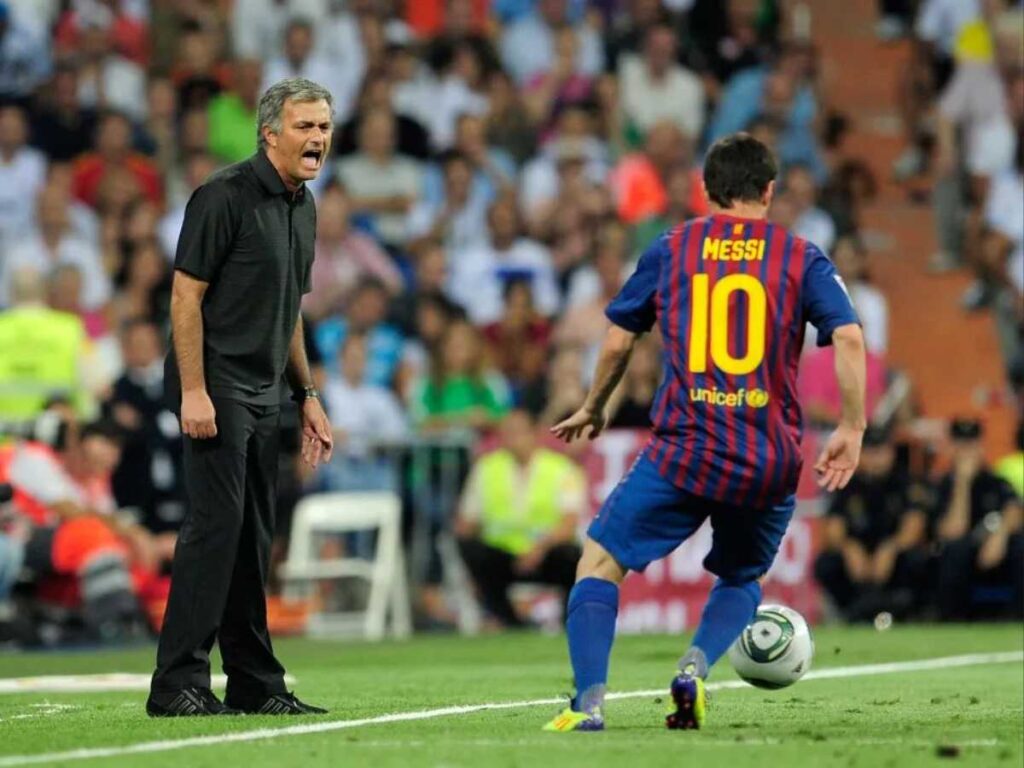 Messi Mourinho 1