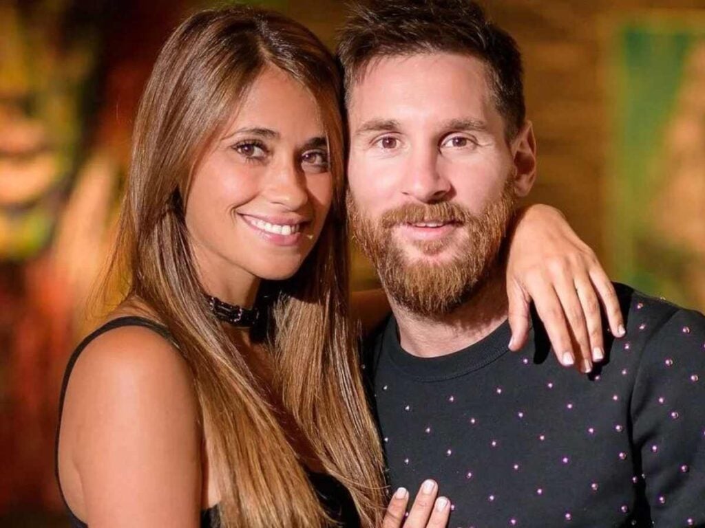 Messi and Antonella