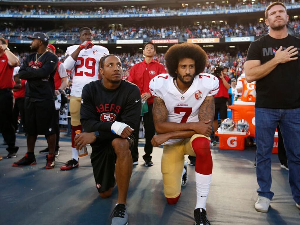 NFL players kneeling SI