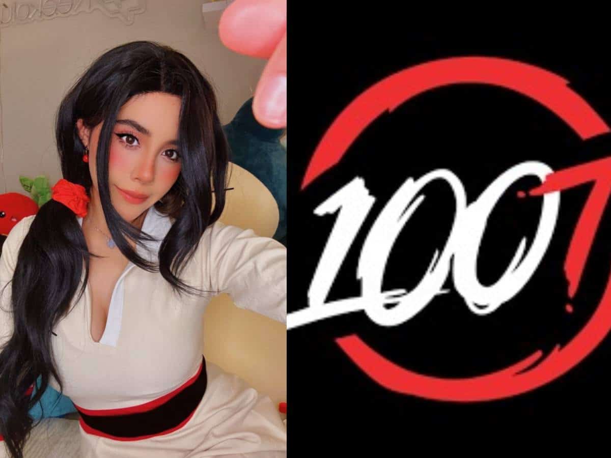 100 thieves announcement, Neekolul / OK Boomer Girl