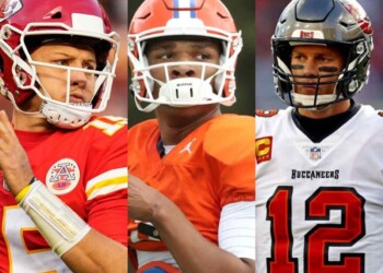 Patrick Mahomes Anthony Richardson and Tom Brady Florida NFL Combine
