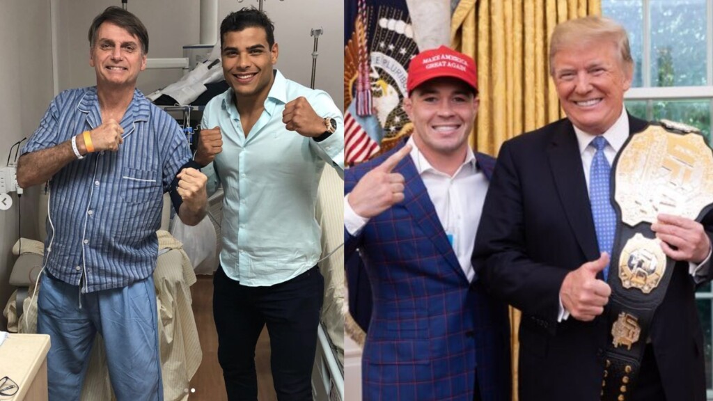 Paulo Costa and Colby Covington Image Courtesy Bloody ElbowTwitter