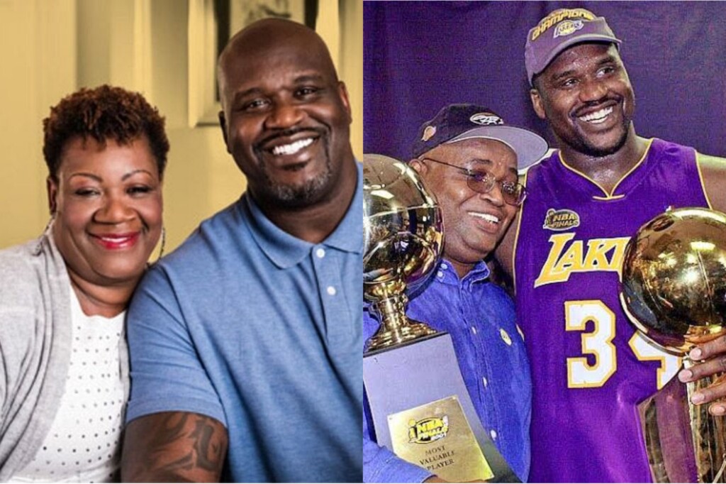 Who are Shaquille O'Neal’s parents, Lucille O'Neal and Joseph Toney?