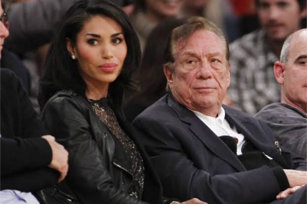 Donald Sterling and Stiviano 