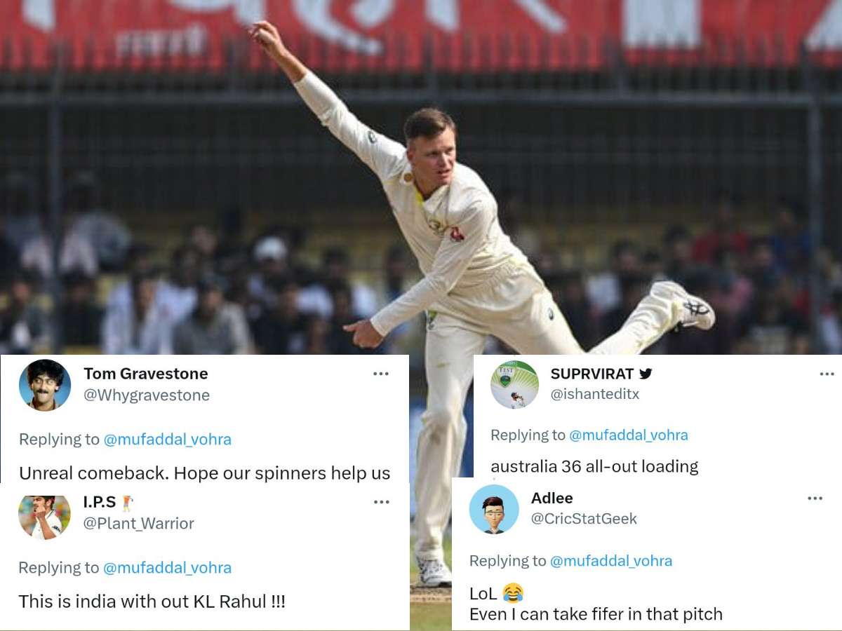 “Even I can take fifer in that pitch”- Twitter fans react as Matthew Kuhnemann spins a web in Indore, leaves India’s batting order in tatters