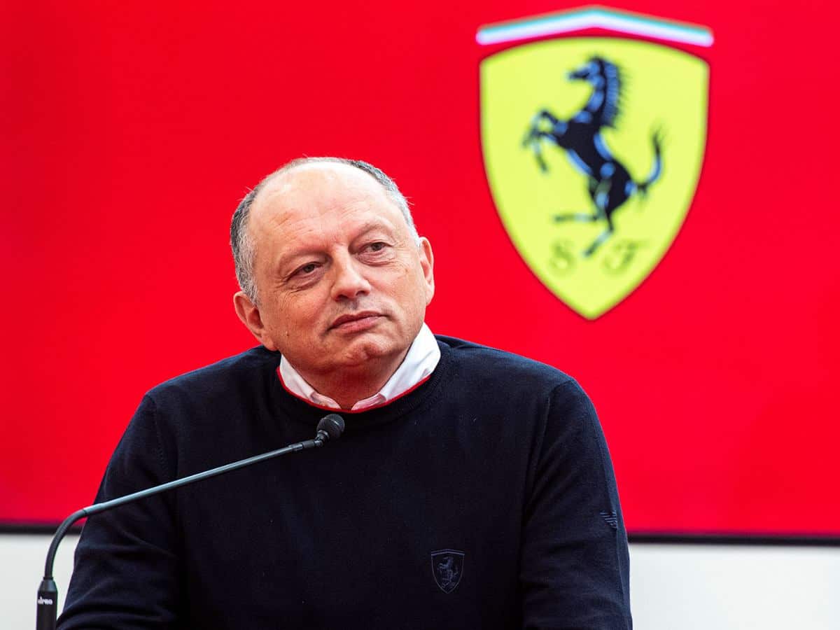 Frederic Vasseur is taking fan expectations on Ferrari as ‘positive pressure’