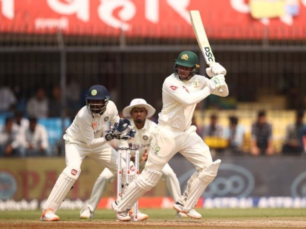 Aussie batters showed more intent in their reply in Indore Test