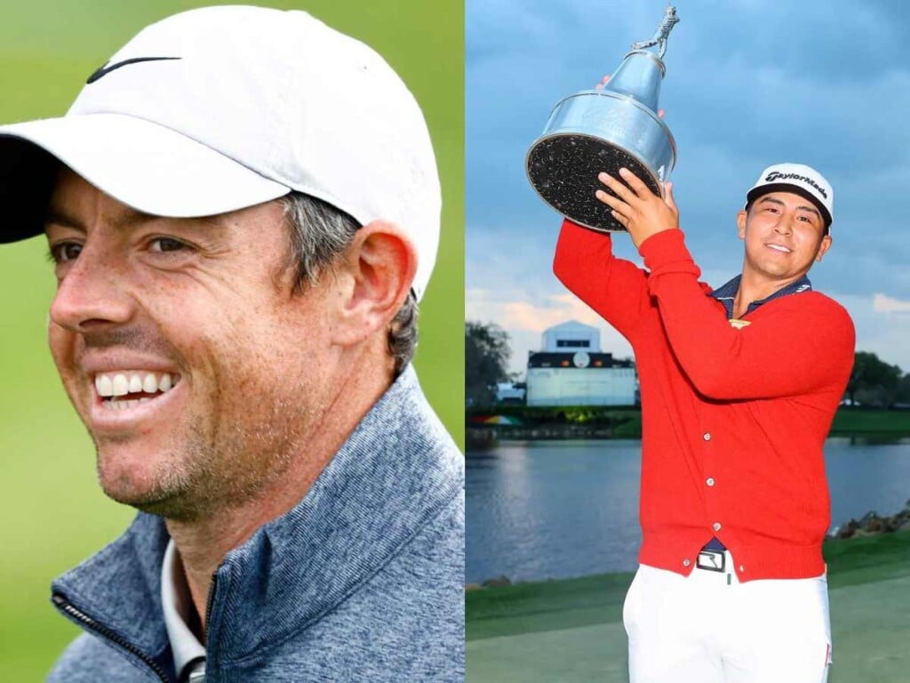 Rory McIlroy and Kurt Kitayama