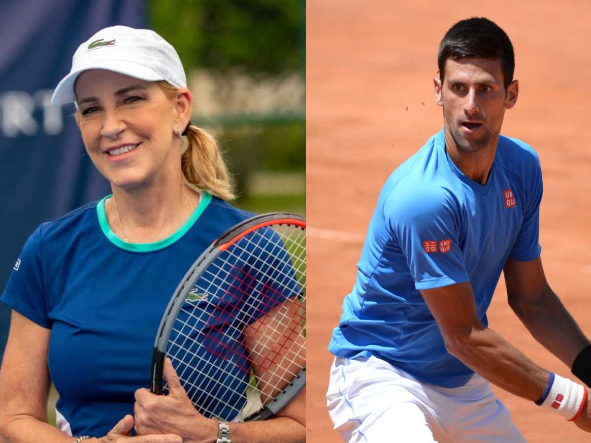 “He’s like the anti-hero,” Chris Evert comments on Novak Djokovic’s mental ability and determination