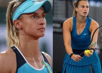 Lesia Tsurenko and Aryna Sabalenka